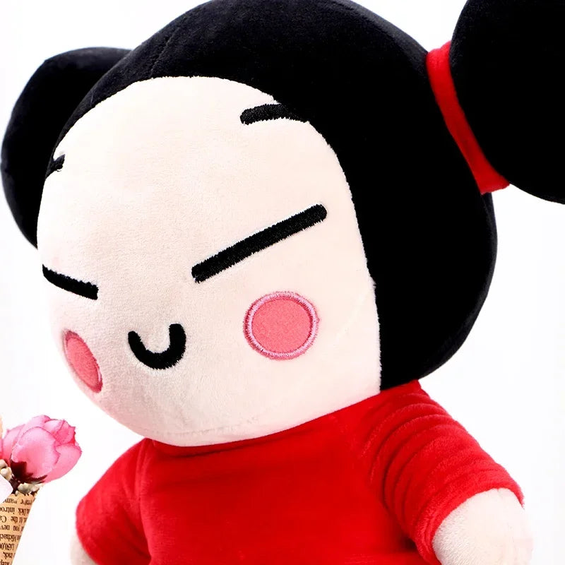 30cm Kawaii Pucca and Garu Plush Toys China Doll Cartoon Cute Soft Stuffed Dolls Figure Sleeping Pillow Children's Birthday Gift