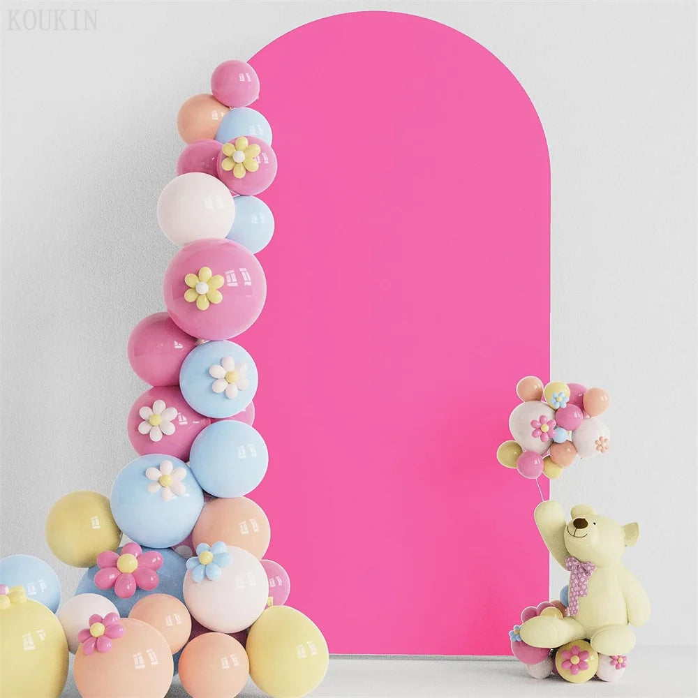 Arch Cover Backdrop Wedding Cover Birthday Party Decoration Background  Shower Photograph Backdrop White Elastic Arch Cover