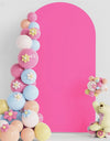 Arch Cover Backdrop Wedding Cover Birthday Party Decoration Background  Shower Photograph Backdrop White Elastic Arch Cover