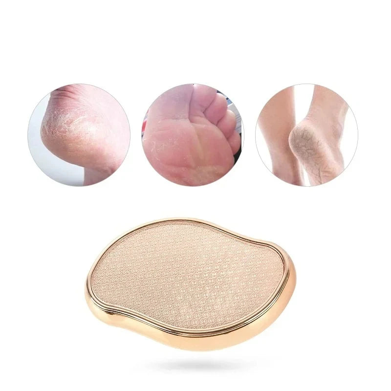 2in1 High-Density Nano Glass Foot Removing Dead Skin File Rasps Callus Dead Feet Skin Care Remover Pedicure Foot Care Tools