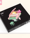 Friends Mini Blocks Juguetes Bloques Violin Piano DIY Model Girls Xmas Gifts Loz Building Bricks for Kids Educational Toys