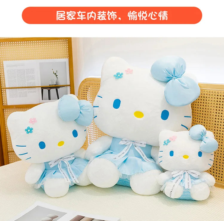 Cute Cat Character Plush Stuffed Doll Pillow Toy