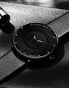 Minimalist Men's Fashion Watches Ultra Thin Stainless Steel Mesh Belt Quartz Wrist Watch Men Casual Leather Clock