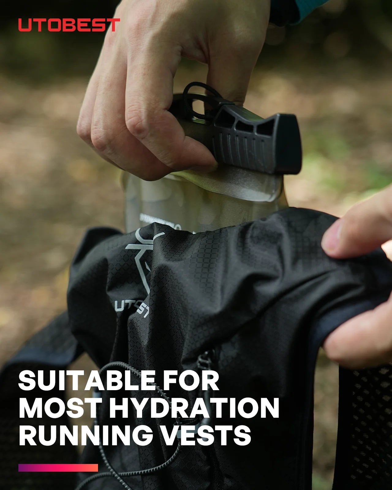 1.5L/2L/3L Water Bladder Hydration Pack Reservoir TPU Water Storage Bag for Camping Cycling Running Hiking