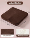 Ergonomic Memory Foam Office Cushion Anti Hemorrhoid Cushion Chair Cushion Tailbone Pillow Car Office Seat Cushion