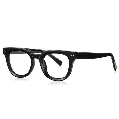 HONGMEI Men's glasses Square Classic Business Anti-Blue Light Reading Glasses Myopia Hyperopia Prescription Customized