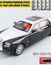 1:18 Rolls Royce Phantom Alloy Diecast Model Car Metal Large Games For Mother Birthday Gifts  Boy Collection Hobby