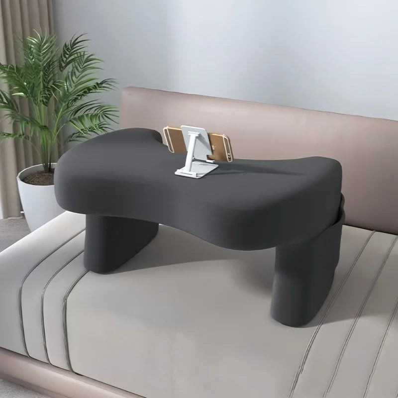 Memory Foam Pillow For Bed Reading Gaming Office Ergonomic Support Portable Knee Travel Pillow Adjustable Height Anti-Snoring