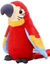 Parrot Talking Electronic Speaking Record Repeats Cute Soft Stuffed Animal Bird Doll Children Kids Baby Gift