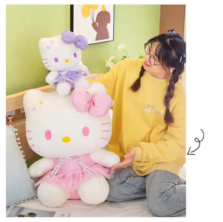 Princess Dress Cat Character Plush Stuffed Doll Toy
