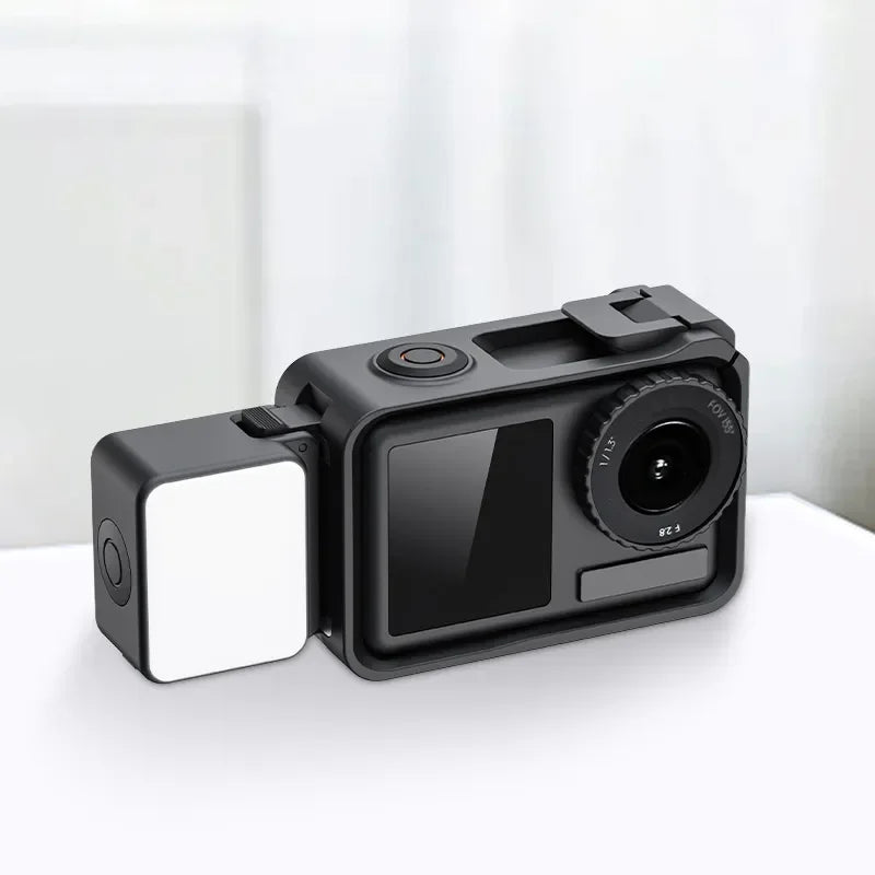IPX5 Waterproof LED Video Fill Light, Magnetic Mini Light for DJI Osmo Action 5/4/3 & Pocket 3