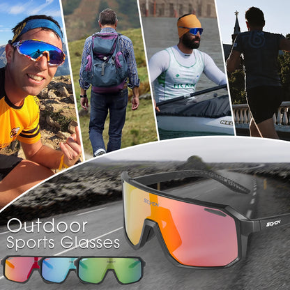 UV400 Photochromic Cycling Glasses Men MTB Cycling Sunglasses Women Road Bicycle Glasses Outdoor Sports Bicycle Sunglasses