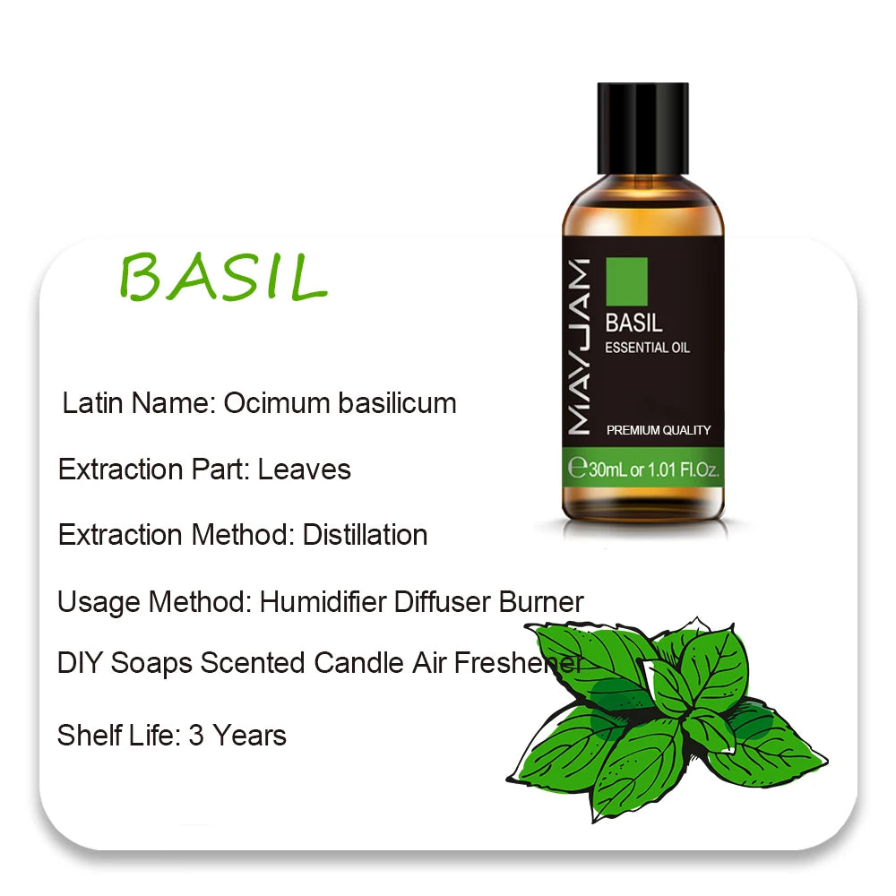 Essential Oils For Humidifier Diffuser Lavender Jasmine Eucalyptus Ylang Ylang Vanilla Tea Tree Aroma Oil