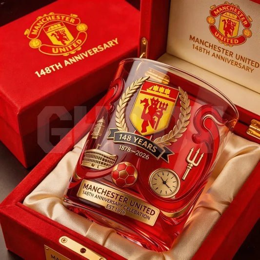 Football Whiskey Glass Soccer Fan Collectible Drinking Tumbler 300ml