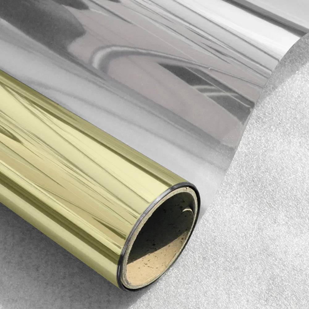 Wide 70/80/90 Cm Mirror Sunscreen Window Tint, Sun Blocking Heat Blocking, Silver Vinyl Roll Stickers, Solar Window Films