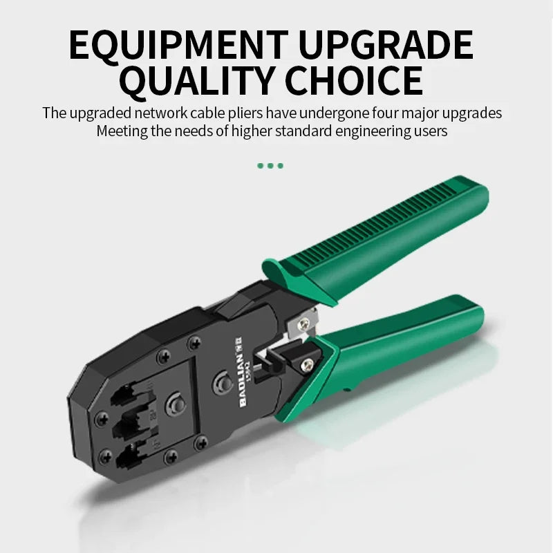 Multifunctional Network Cable Plier Wire Stripper Pliers Automatic Stripping Cutter Cable Wire Crimping Electrician Repair Tools