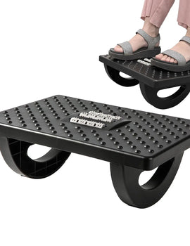 Foot Rest for Under Desk Adjustable Foot Rest Ergonomic Foot Stool Massage for Pressure Relief Portable Footstool Leg Rest Desk