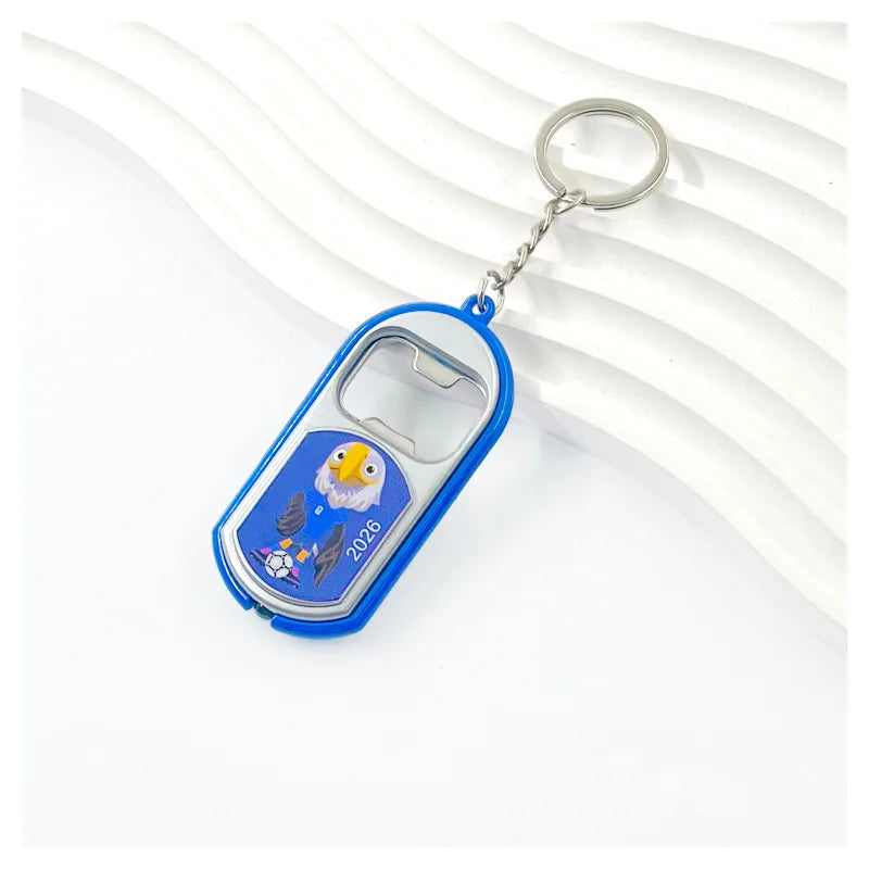 2026 Football Trophy Keychain Soccer Fan Backpack Charm Collectible