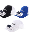 Sun Visor Hats with Fan Detachable Fan Breathable Solar or USB Charging for Outdoor Sports Backpacking Travel Hiking Fishing