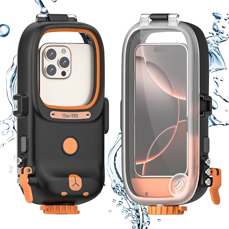 Newly upgraded 4rd generation diving Bluetooth remote control photography multicolor diving waterproof mobile phonecase