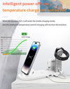 5 In 1 Wireless Charger Stand Pad For iPhone 15 14 13 Apple Watch Airpods Desk Phone Chargers Fast Charging Dock Station