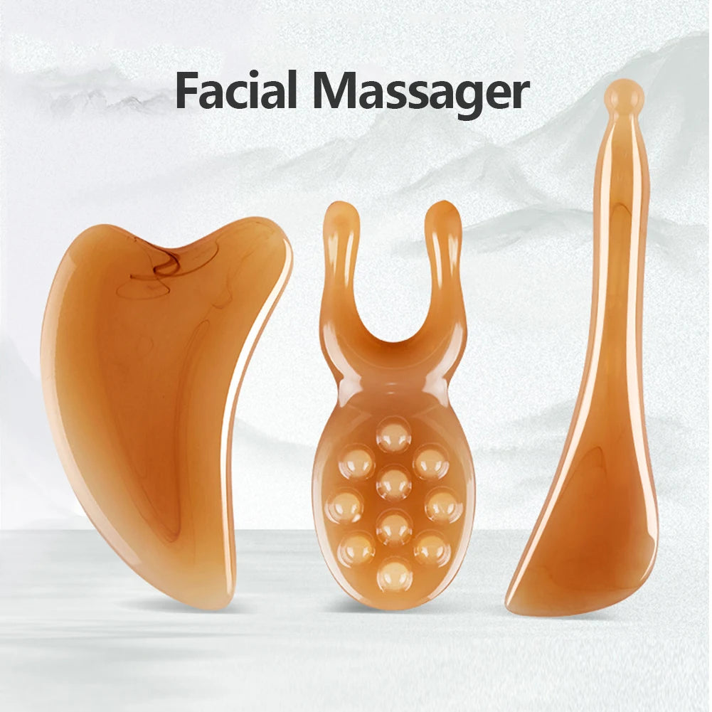 1PC Nose Scraper Beauty Nose Artifact Facial Massage Nose Bridge Lifting Stick Clip Clear Scraping Sha Board