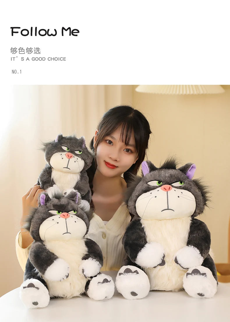 Lucifer Cat Plush Stuffed Animal Kawaii Soft Pillow