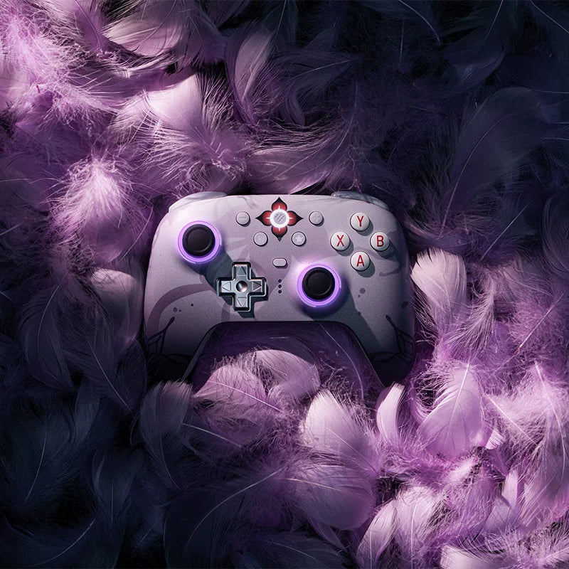 Wireless Gaming Controller with TMR Joysticks and Charging Dock for PC and Android