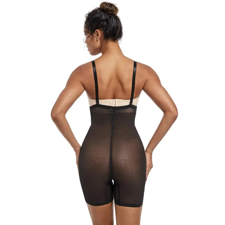 Light Shapewear Bodysuit Body Shaper Women Belly Sheath Waist Trainer Reductive Slimming Underwear Thin Breathable
