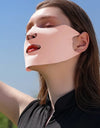 Ice Silk Sunscreen Mask Summer Anti-UV Protection Cycling Face Cover Women Breathable Outdoor Sport Sun Windproof Reusable Masks