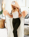 Cartoon Animal Hooded Blanket with Sleeves Gloves Soft Fleece Lamb Velvet Comfortable Home TV Blanket Wearable Winter Sofa Nap