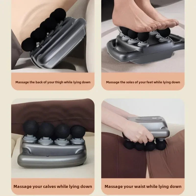 Muscle Massager  High Frequency Neck Shoulder Waist Massage Machine Sixteen-head Professional Fascia Massage