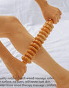 Wood Roller for Stomach Cellulite, Wooden Therapy Massage Tools for Body Shaping,Wood Rolling Massage Stick for Back Pain Relief