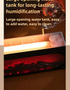 Simulated fireplace charcoal fire humidifier with Bluetooth stereo multifunctional aromatherapy silent fog air humidifier home