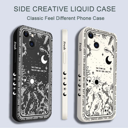 Case for Samsung Galaxy S20 FE S21 S22 S23 S24 Ultra Plus Fresh Moon Star Cover