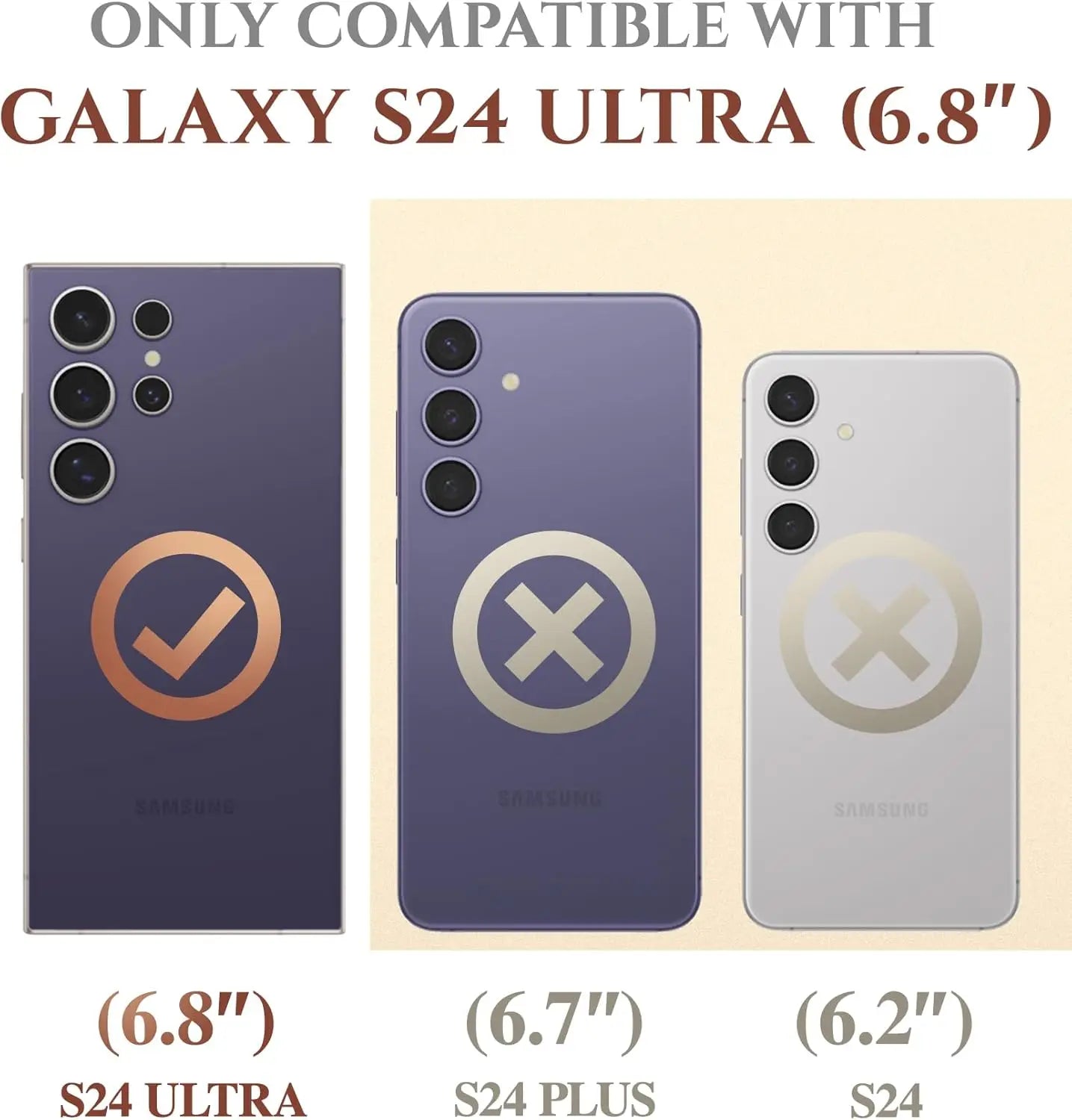 For Samsung Galaxy S24 Ultra Case with 2 Front Frames Slide Camera Lens Protection Heavy Duty Shockproof Marble Phone Case Cover