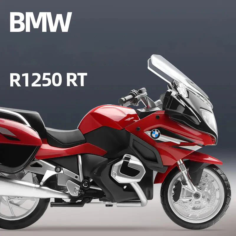 1:12 BMW R1250RT-P Police Diecast Motorcycle Model Toy Replica With Sound & Light birthday gift christmas gift Collection bike