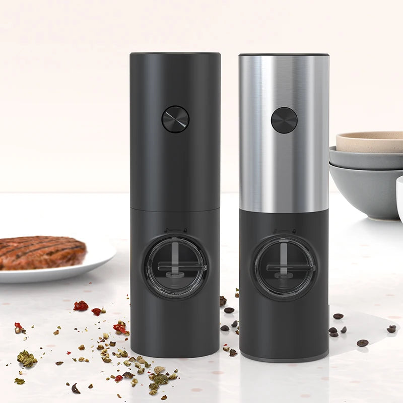 Electric Automatic Mill Pepper And Salt Grinder With LED Light  Adjustable Coarseness Produced By Xiaomi Partner Manufacturers