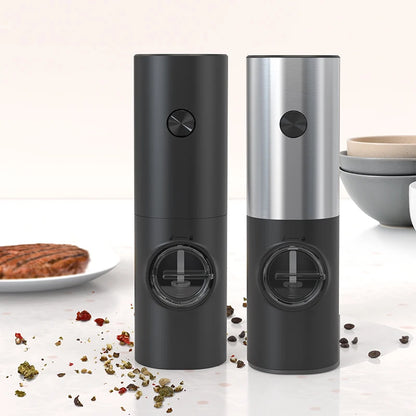 Electric Automatic Mill Pepper And Salt Grinder With LED Light  Adjustable Coarseness Produced By Xiaomi Partner Manufacturers