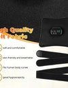 Multifunctional Red Light Massage Pad with Digital Display Controller LED Red Light Therapy Vibration Massage Relax Body