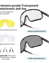 Bicycle Glasses UV400 Photochromic / Polarized Bike Eyewear Sunglasses 3 Lens Outdoor MTB Road Cycling Goggles Glasses