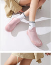 Silent Indoor Sports Shoes and Socks Gym Ultra Lightweight Shock Absorbent Breathable Anti Slip Soft Bottom Yoga