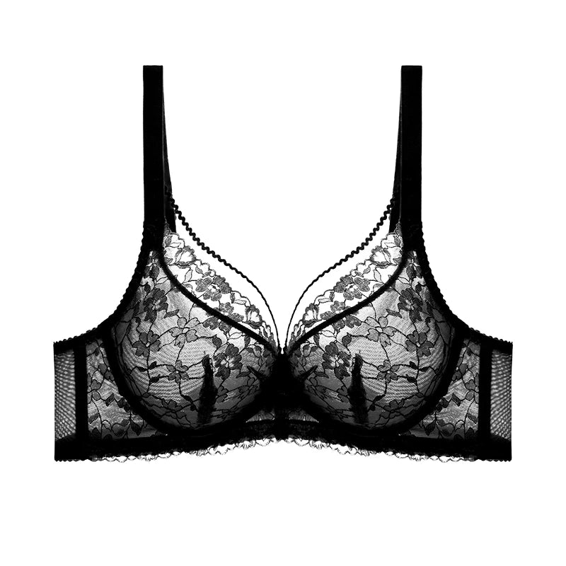 Womens Lace Minimizer Underwire Push Up Bra