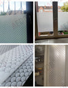 Window Film Privacy, Stained Glass Film, Frosted Opaque Glass Clings, Sun Blocking Vinyl Window Stickers for Door Home Office