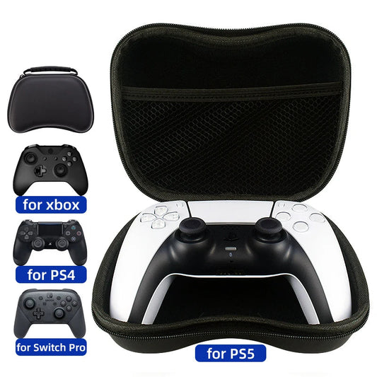 Portable Hard Carrying Case for Xbox, PS, and Switch Controllers – Travel Protective Storage Bag