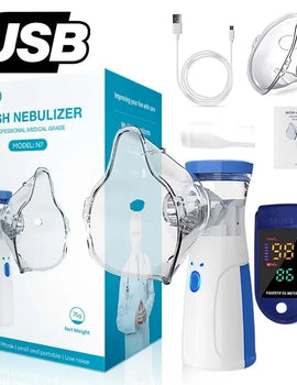 USB Medical Nebulizer Handheld  Adult  Cough Compressor Sprayer Portable Compact Adjustable Nebulizer Home Nebulizer