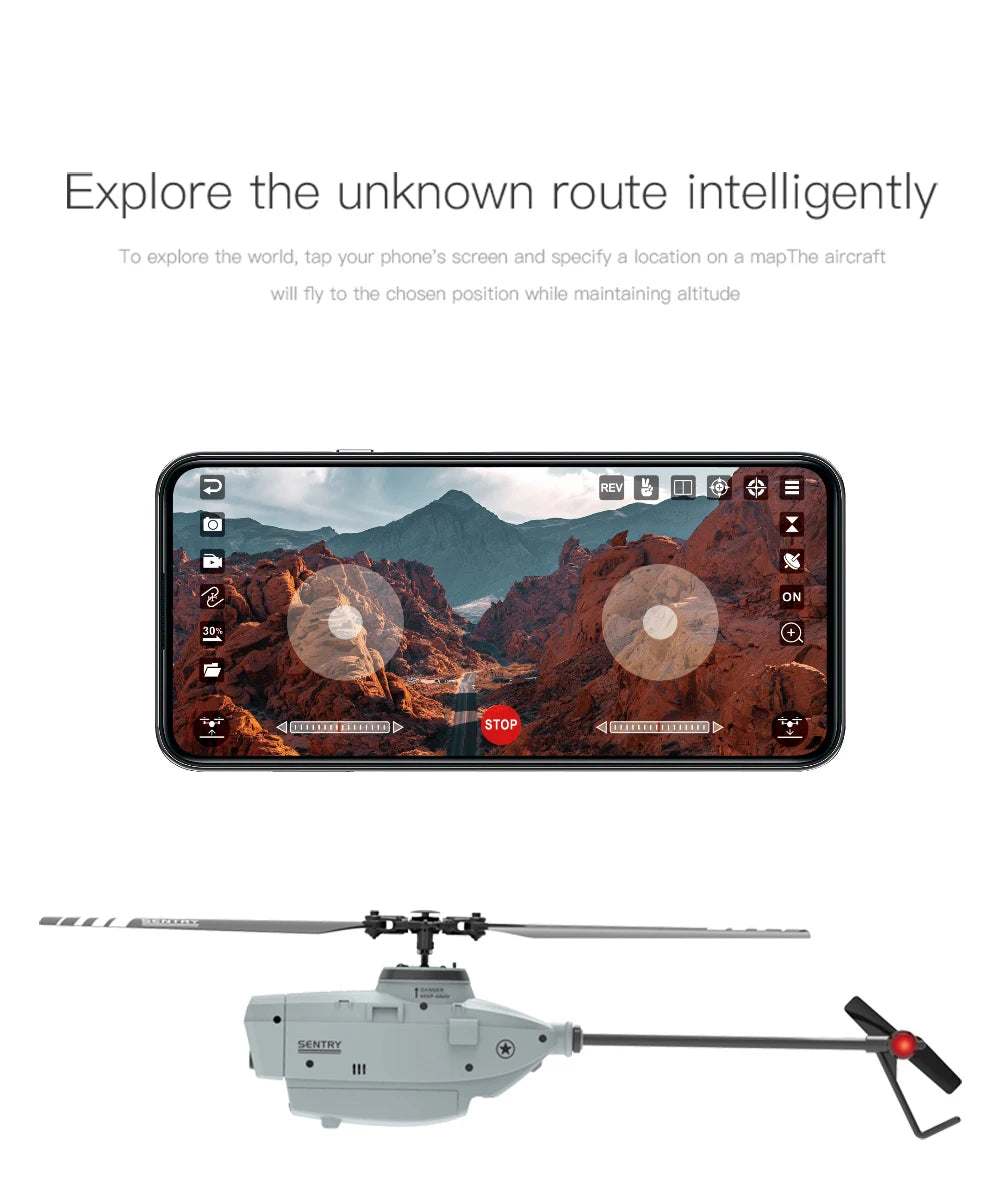 RC ERA C127AI C127 C128 2.4G 6-Axis Gyro Stabilized Flybarless Professional RC Helicopter 4ch Remote Control Aicraft for Adult