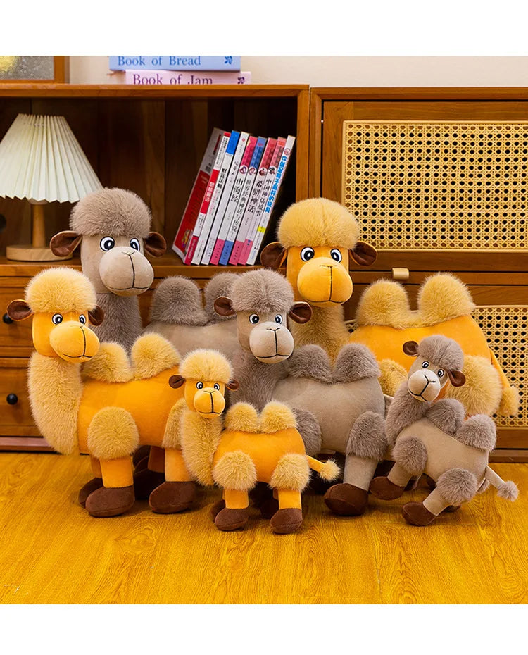 Cute Desert Camel Plush Stuffed Doll Toy