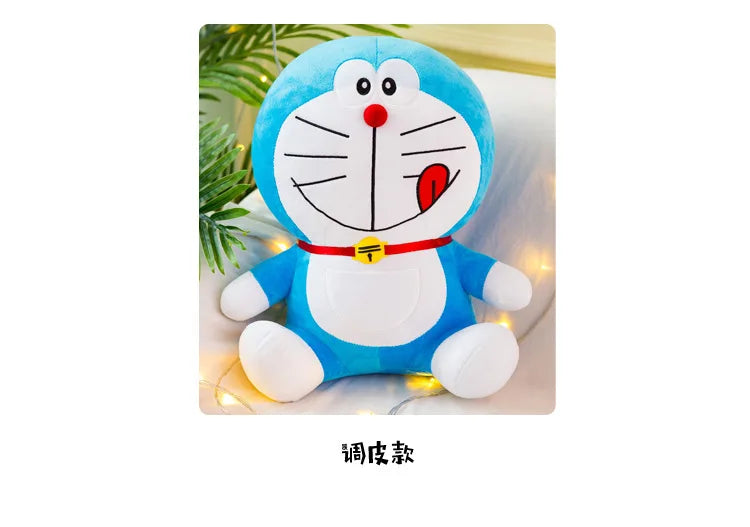 70cm Large Size cute Doraemon Plush Toy Stand By Me Cute Stuffed Plushie Doll Cartoon Cat Animal Sofa Bed Pillow Toy Gifts