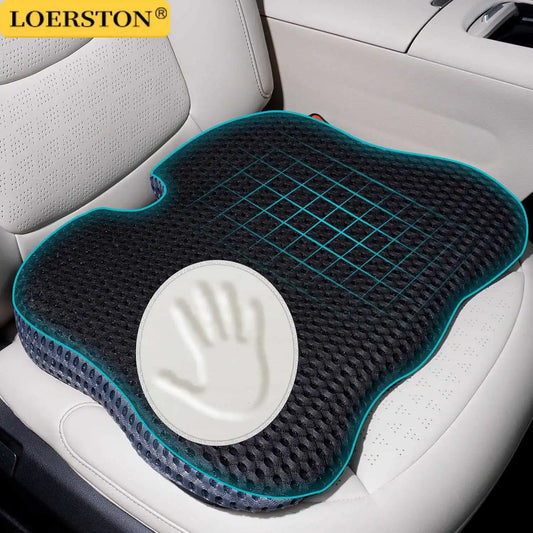 Orthopedic Memory Foam Seat Cushion for Tailbone Sciatica Back Pain Relief